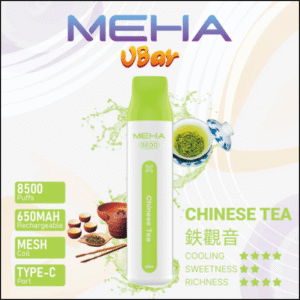 MEHA VBar魅嗨8500口拋棄式電子煙|大容量持久體驗 鐵觀音
