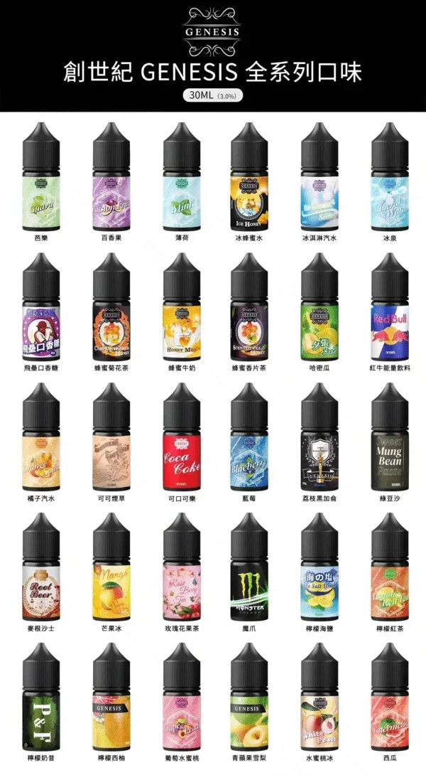 GENESIS創世紀小煙主機煙油30ml 兼容各類小型電子煙設備:圖片 2